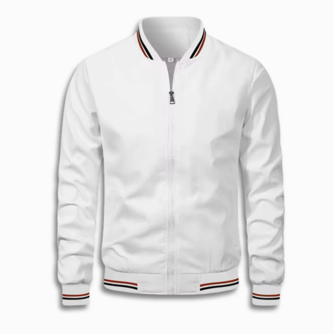 Herren Lässige Übergangsjacke mit Wasserabweisender Oberfläche & Stehkragen | EB