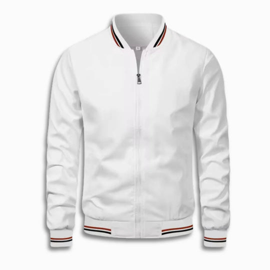 Herren Lässige Übergangsjacke mit Wasserabweisender Oberfläche & Stehkragen | R&B