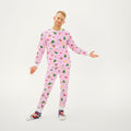 R&B | Die pinke Weihnachts-Pyjamas für Herren