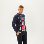 R&B | Lass es schneien Weihnachts-Pullover Herren