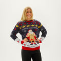 R&B | Der Single und Bereit zu Jingle Weihnachts-Pullover Damen