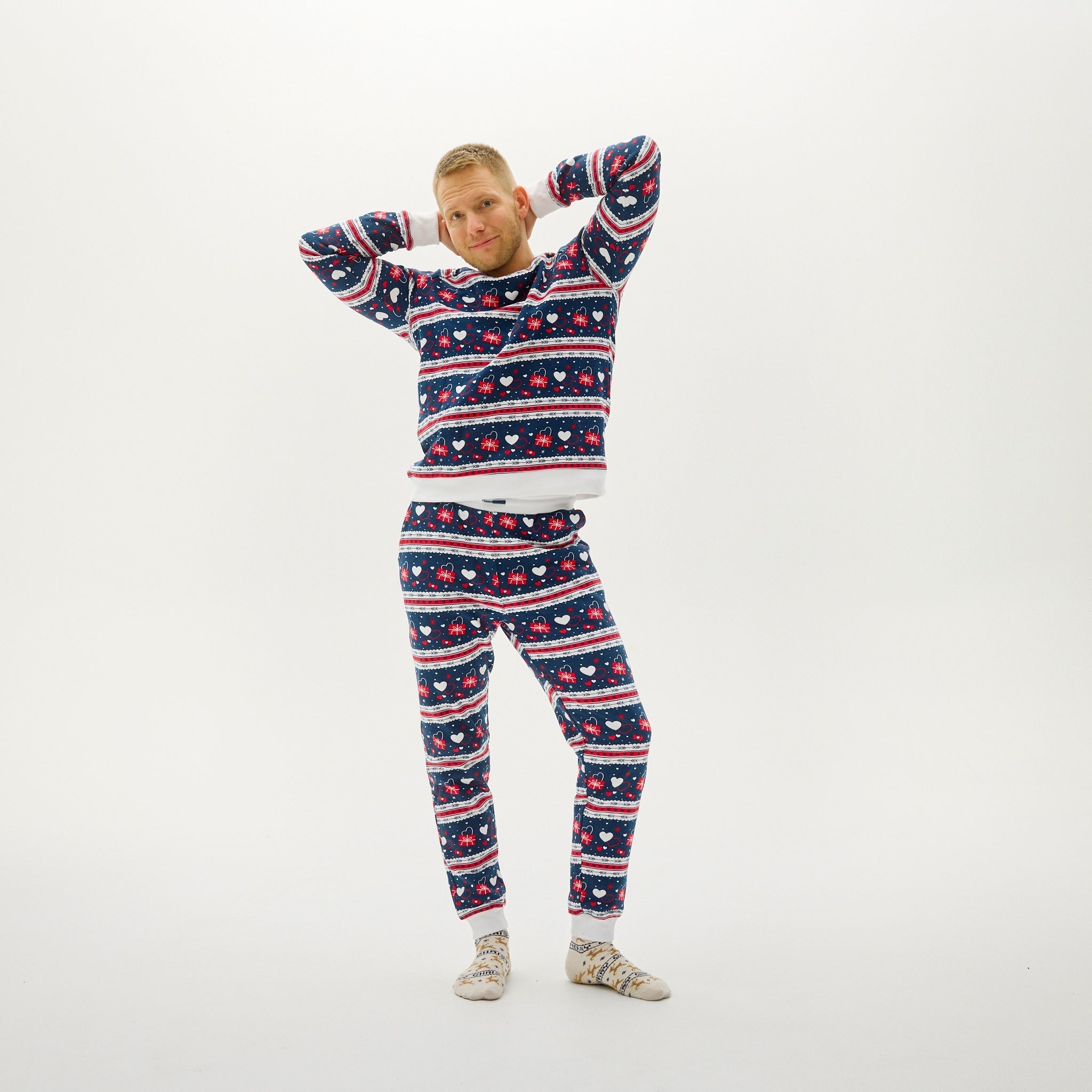 R&B | Valentinstag Set Navy Herren