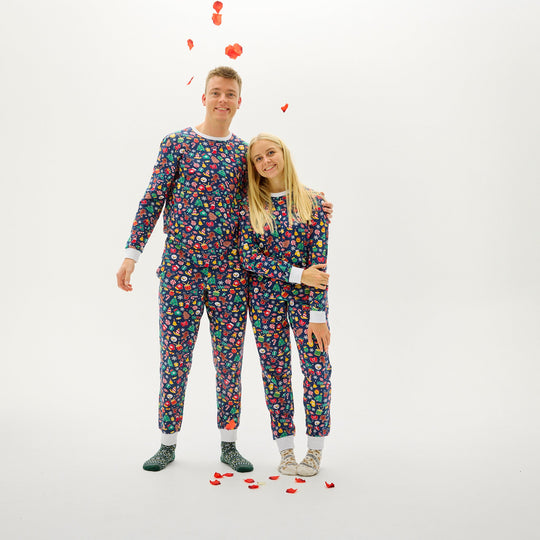 R&B | Verrückte Weihnachts-Pyjamas Herren