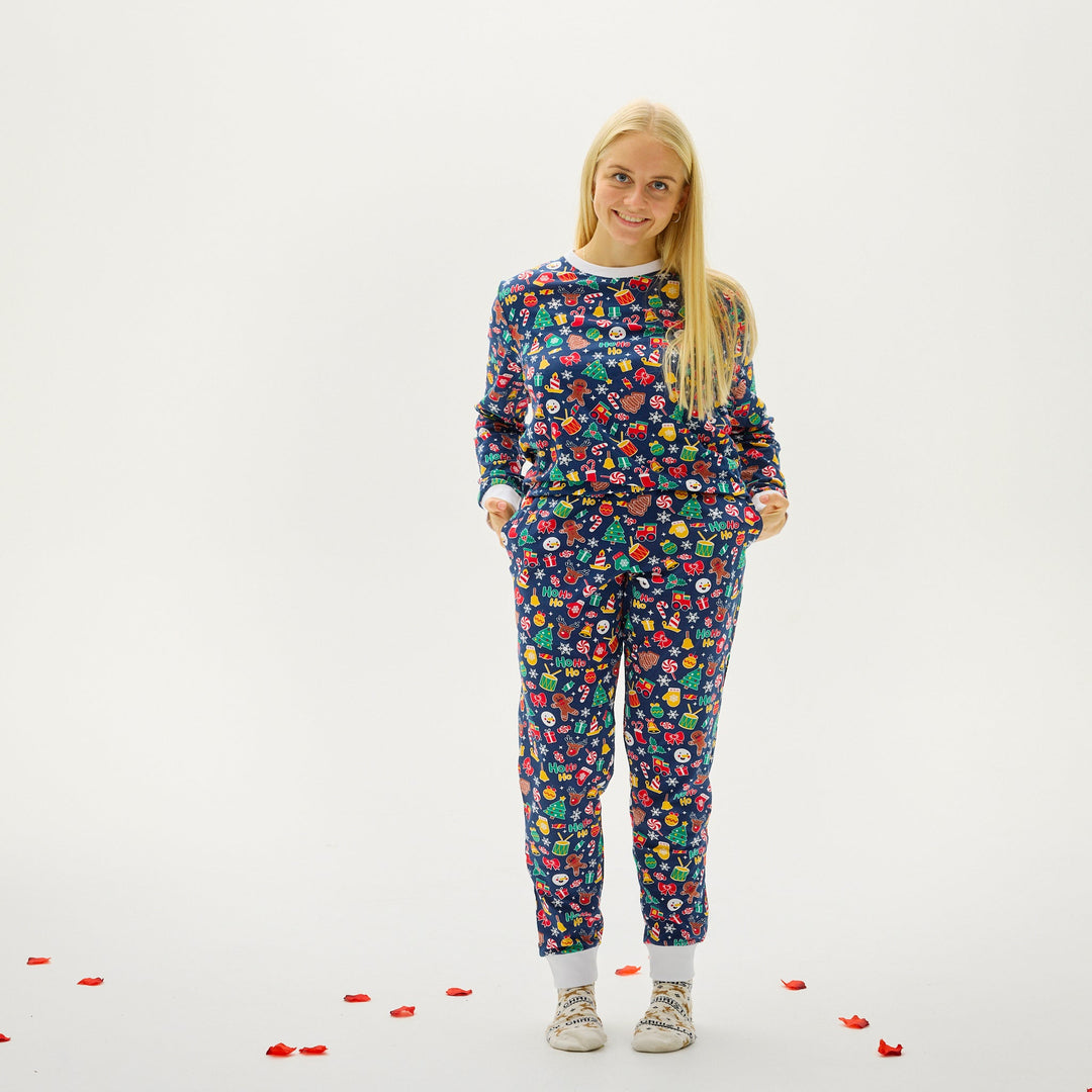 R&B | Verrückte Weihnachts-Pyjamas Frauen