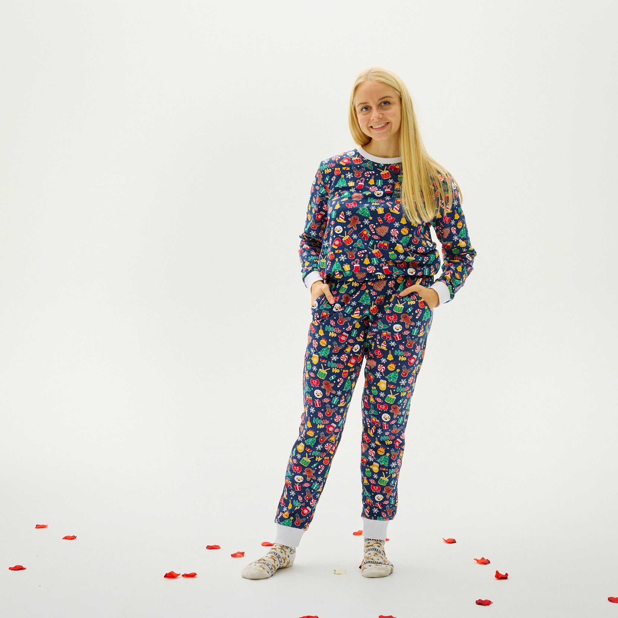 R&B | Verrückte Weihnachts-Pyjamas Frauen