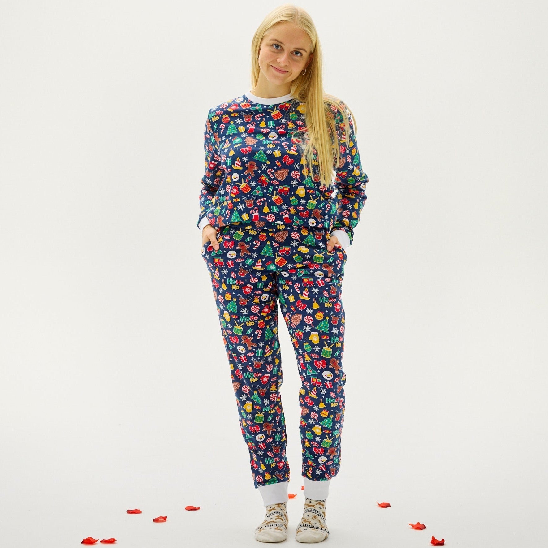 R&B | Verrückte Weihnachts-Pyjamas Frauen