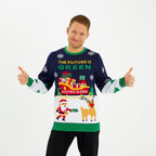 R&B | Der elektrische Weihnachtspullover Herren