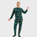 R&B | Dino Weihnachts-Pyjama Herren