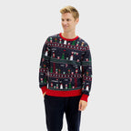 R&B | Vintage Gamer Weihnachten Pullover Herren
