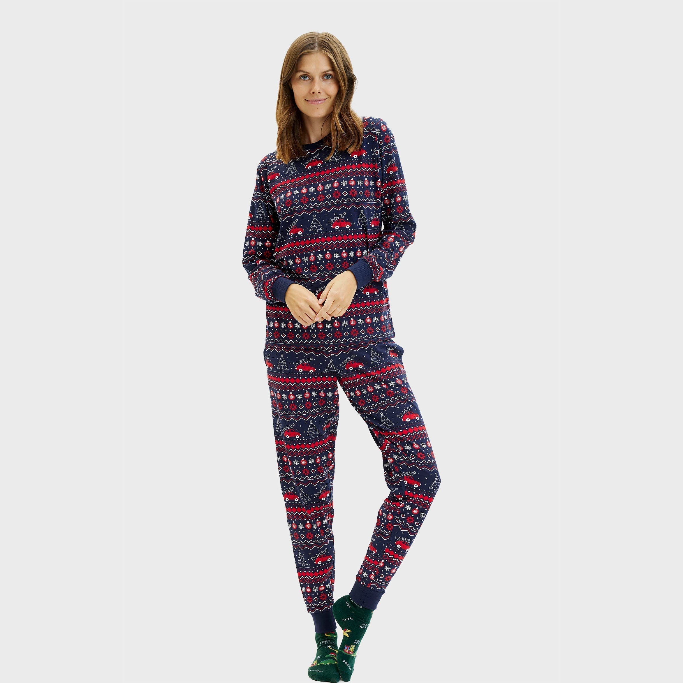 R&B | Nach Hause fahren für Weihnachten Pyjama Frauen