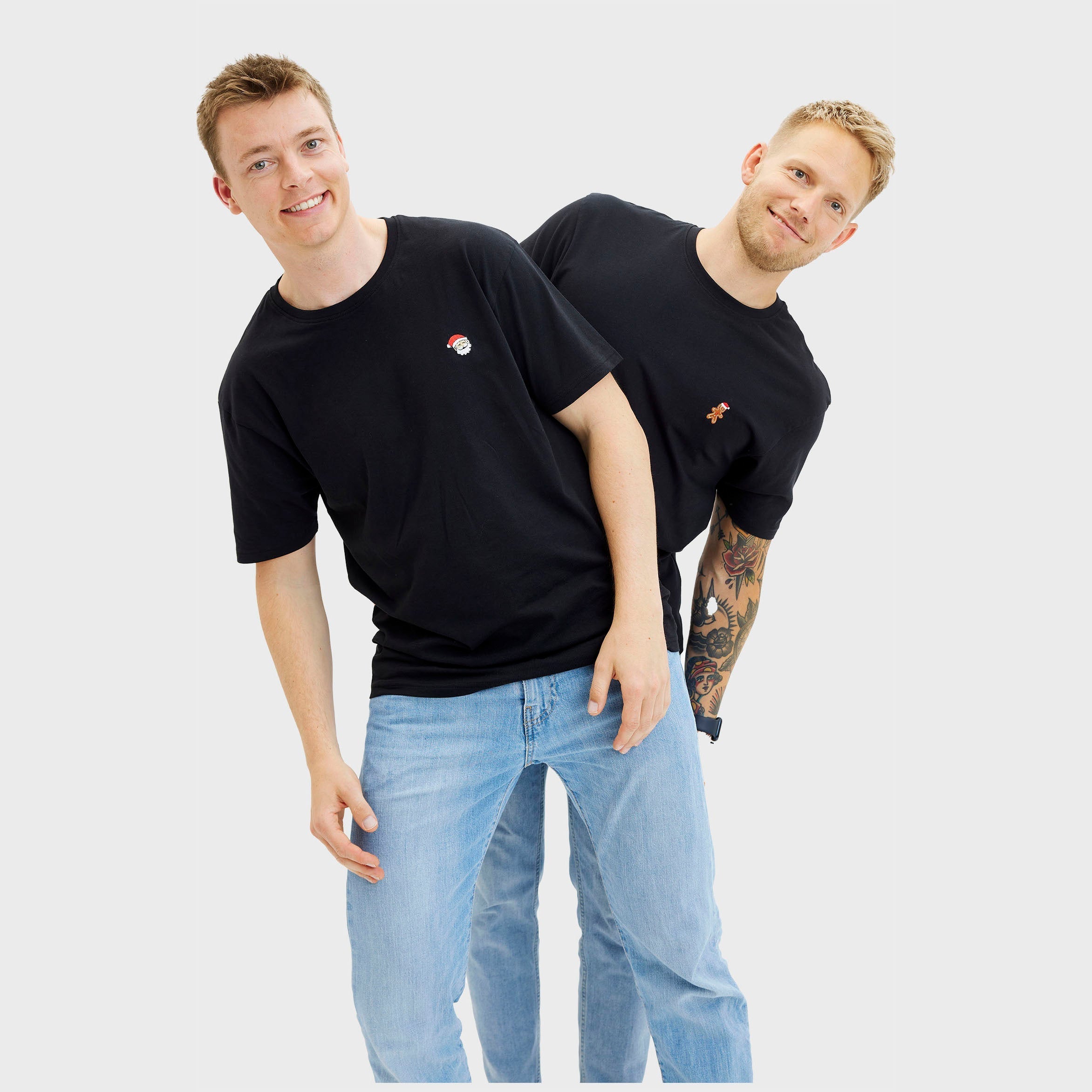 R&B | Das Weihnachtsplätzchen T-Shirt schwarz Herren