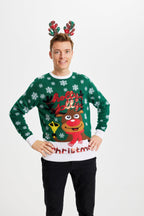 R&B | Holly Jolly Christmas Weihnachts-Pullover Herren