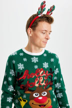 R&B | Holly Jolly Christmas Weihnachts-Pullover Herren