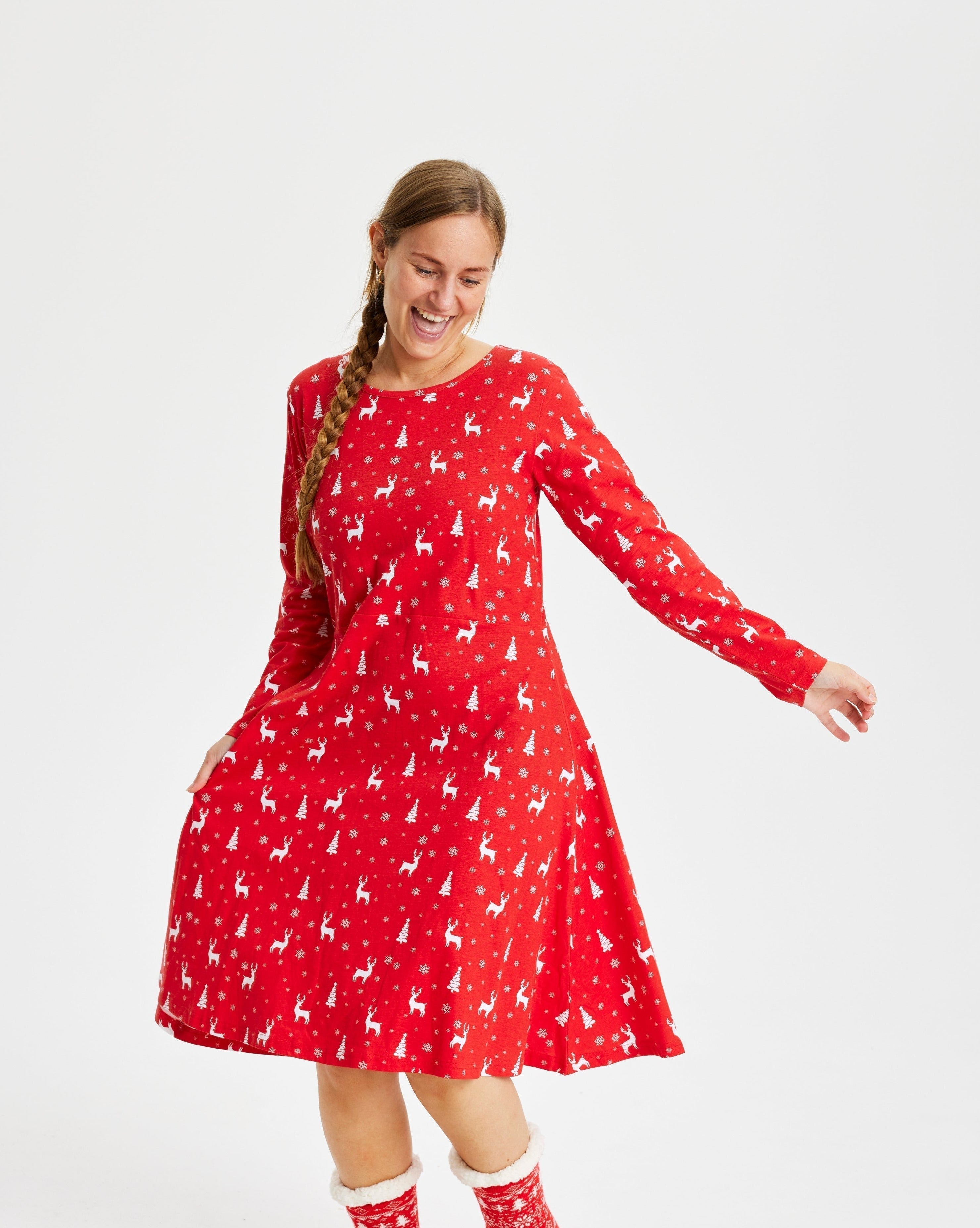 R&B | Kleid Rot