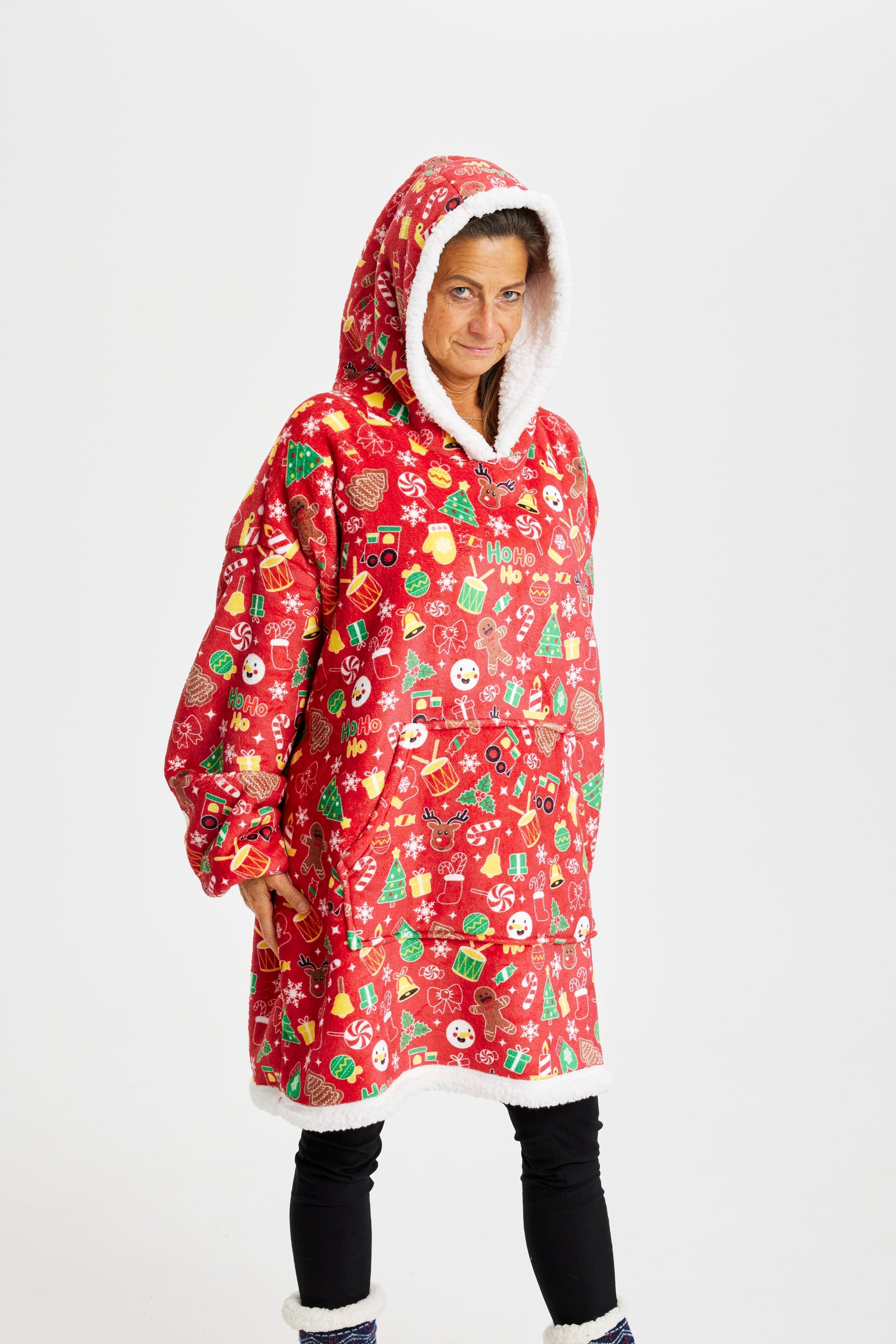 R&B | Verrückter Dreamhoodie Rot