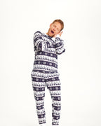 R&B | Rentier Weihnachten Pyjama Marine Männer