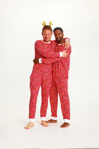 R&B | Verrückte Weihnachts-Pyjamas Rot Herren