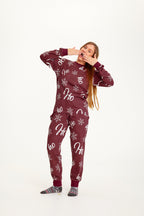 R&B | HO HO HO Weihnachts-Pyjama Damen