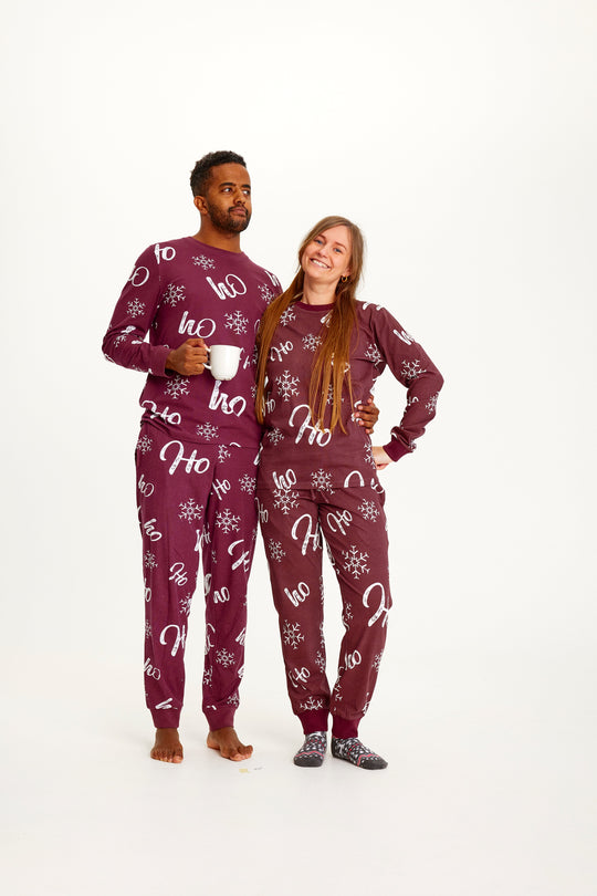R&B | HO HO HO Weihnachts-Pyjama Damen