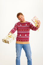 R&B | Frohe Weihnachten Weihnachtsstrickpullover Herren