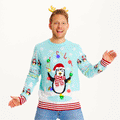R&B | Pingos Weihnachts-Pullover LED Männer