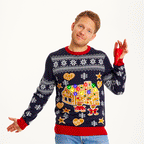 R&B | Der LR&Bkuchen-Weihnachtspullover Herren