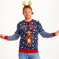 R&B | Jingle Bells Weihnachts-Pullover Herren