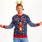 R&B | Jingle Bells Weihnachts-Pullover Herren