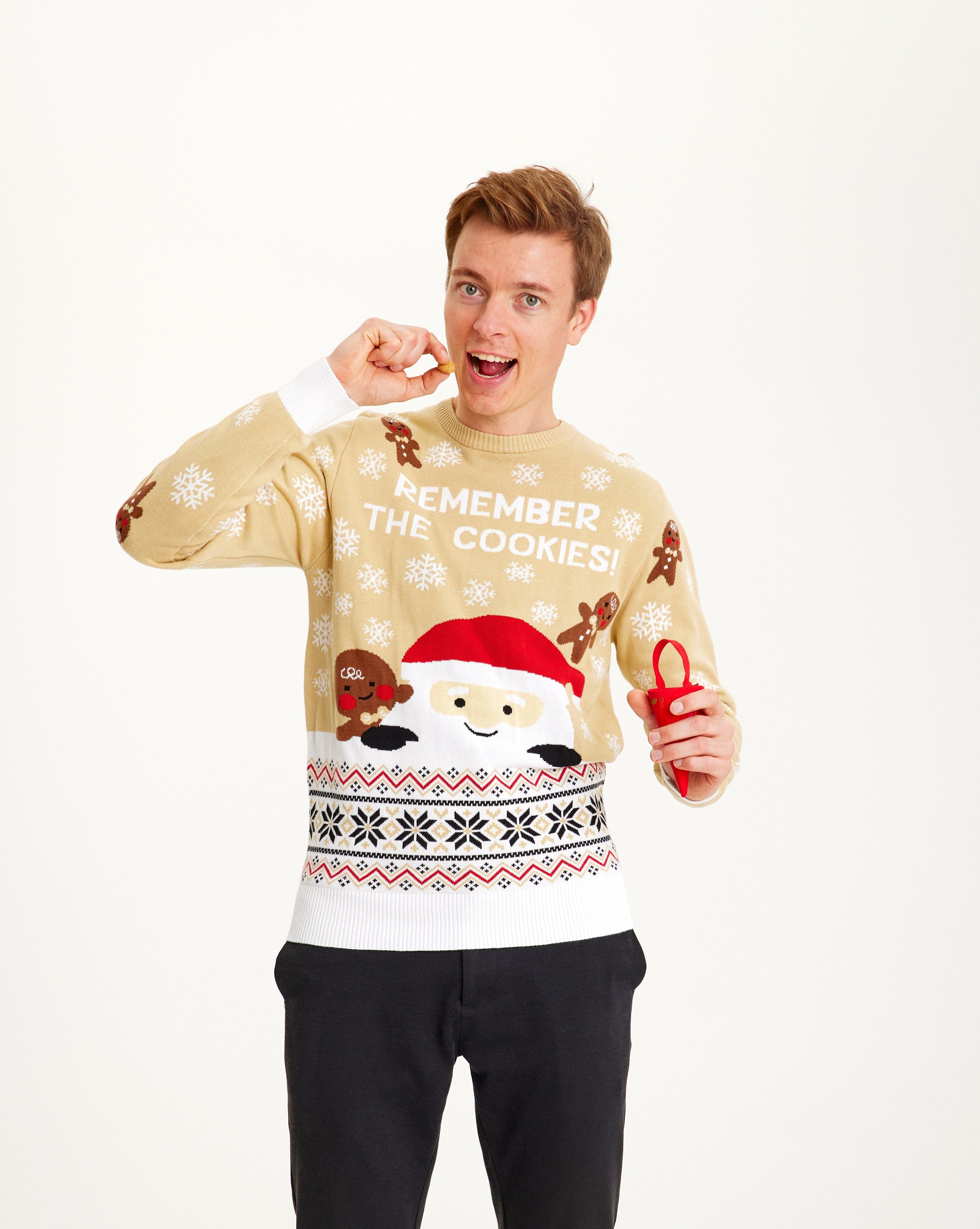 R&B | Der Cookie Weihnachts-Pullover für Herren