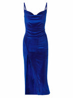 Satin Abendkleid | Khem