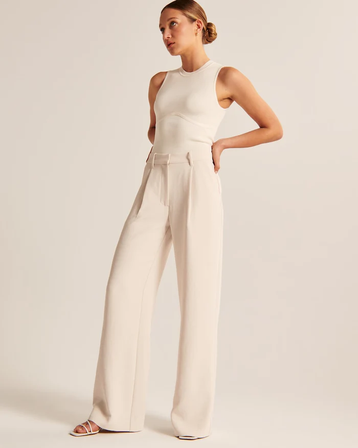 R&B | Elegante Weite Hosen mit Hoher Taille