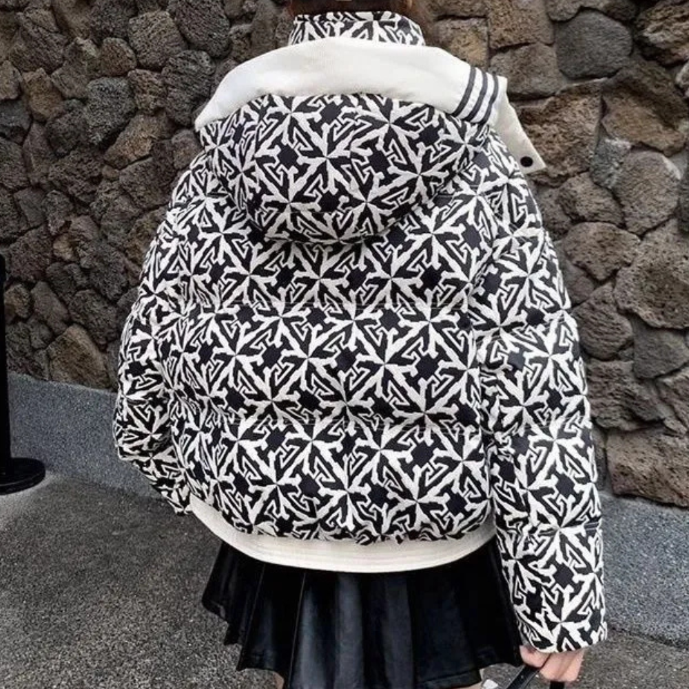 R&B | Winterbereite Moderne Pufferjacke für Frauen