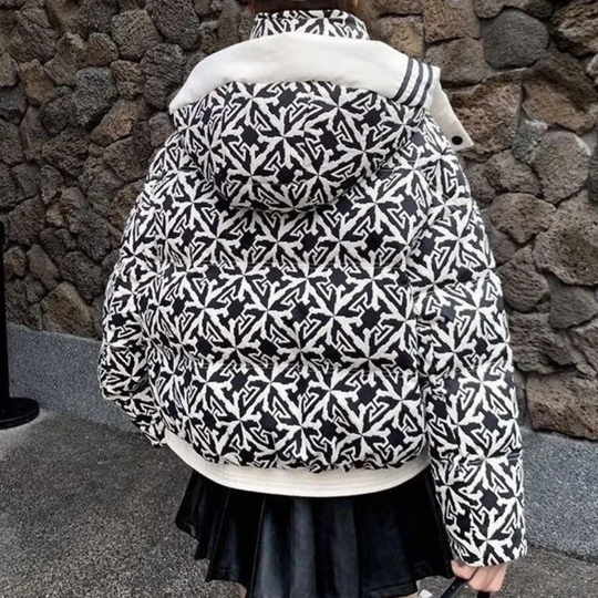 R&B | Winterbereite Moderne Pufferjacke für Frauen