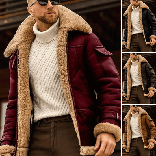 R&B | PU-Lederjacke - Männer Mode
