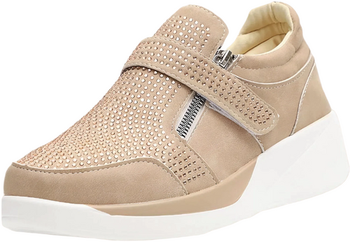 Shane Atmungsaktive Strass Reißverschuh Schuhe R&B