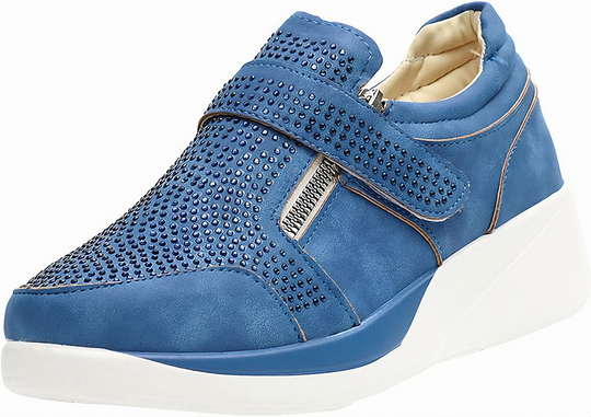 Shane Atmungsaktive Strass Reißverschuh Schuhe R&B