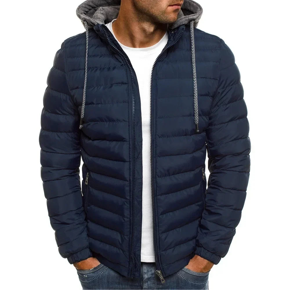 R&B | Winterjacke mit abnehmbarem Kopfteil Unisex Freizeit