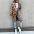Zeitloses Langarm-Cardigan für Damen