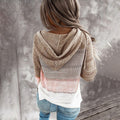 R&B | Strickpullover mit Kapuze Atmungsaktives Material Lässiger Stil