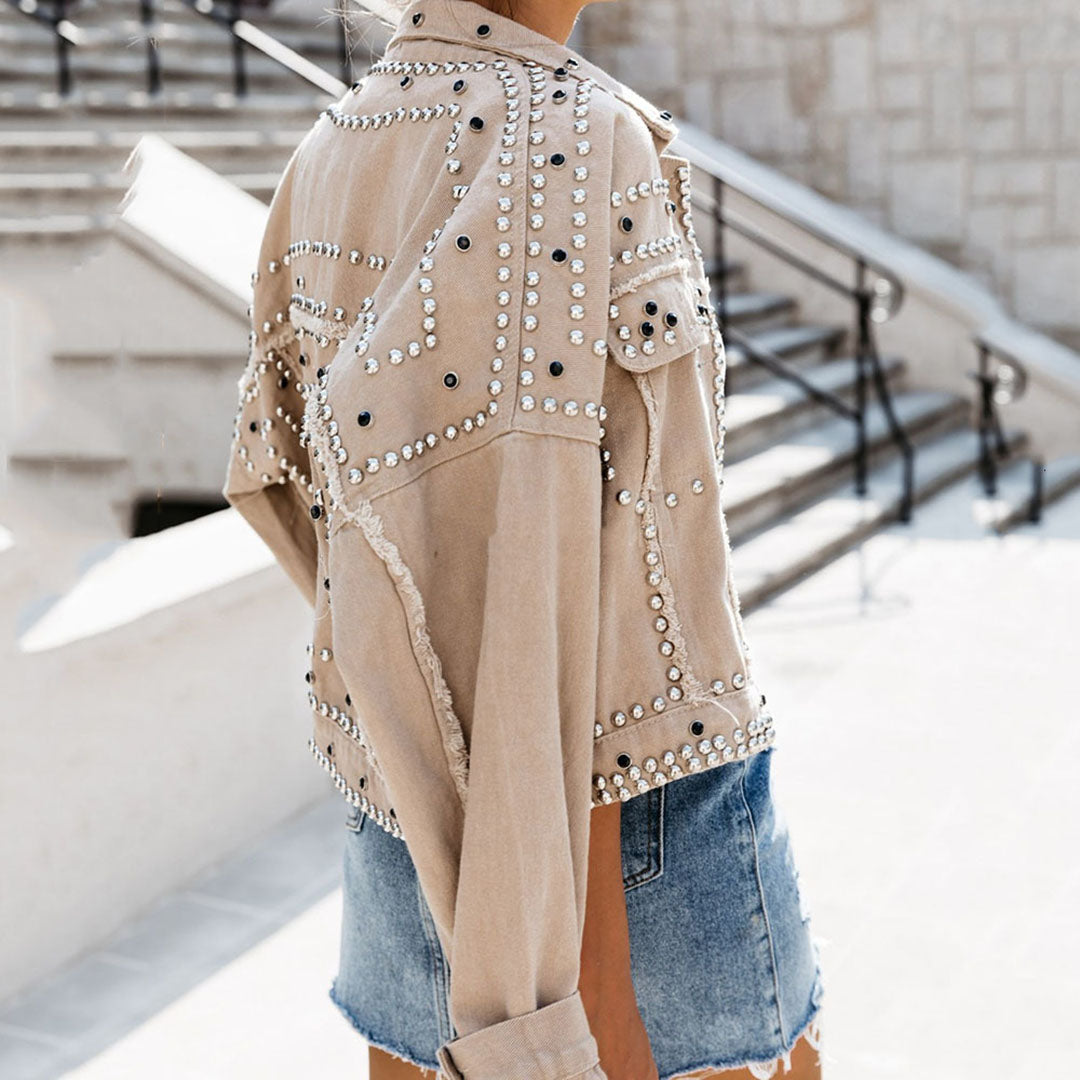 R&B | Herbstjacke mit Nieten