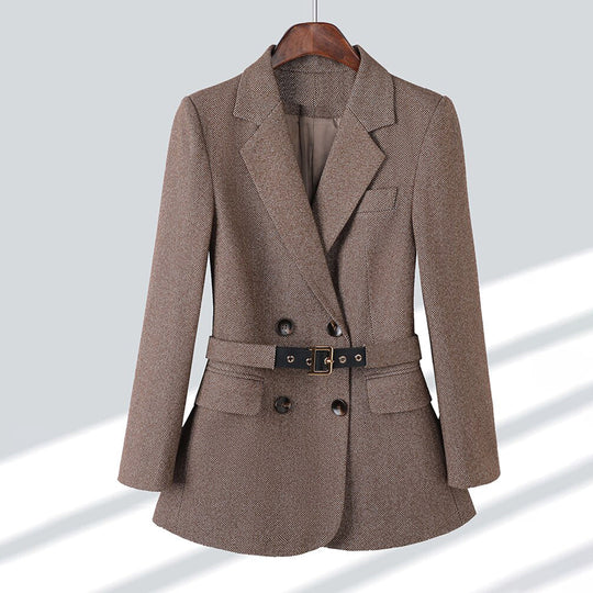 R&B | Eleganter Frauenblazer mit Schicker und Bequemer Gürtelfunktion