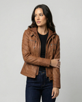 R&B | Wetterfester Damen jacke Mit Kapuze