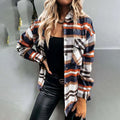 R&B | Herbstjacke mit Kariertem Muster