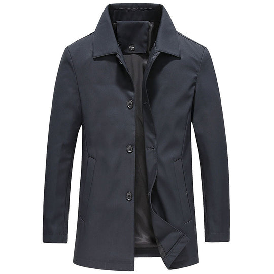 R&B | Herren Knopf-down Kragen Jacke