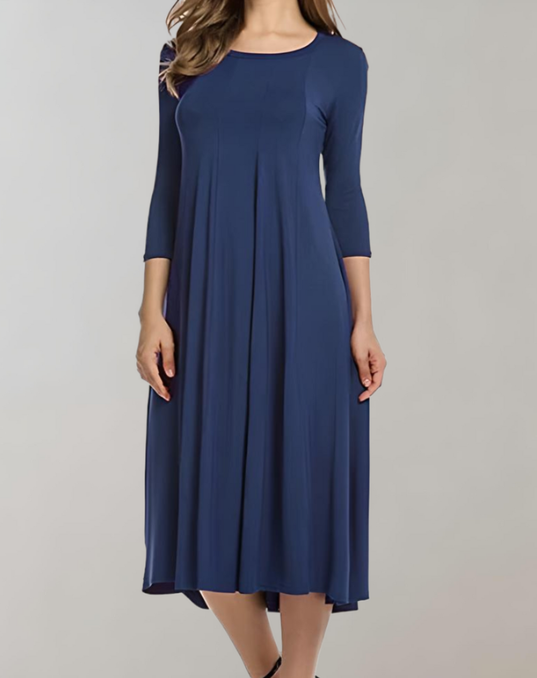 R&B | Swingkleid Mit 3/4 Ärmeln Für Einen Stilvollen Look