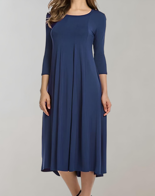 R&B | Swingkleid Mit 3/4 Ärmeln Für Einen Stilvollen Look
