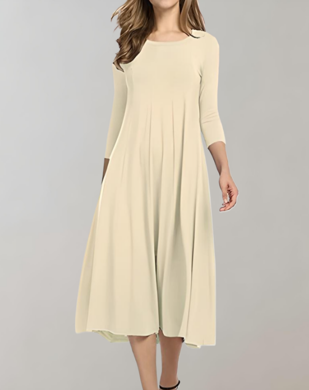 R&B | Swingkleid Mit 3/4 Ärmeln Für Einen Stilvollen Look