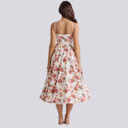 R&B | Stilvolle V-Ausschnitt A-Linien Maxi Kleid