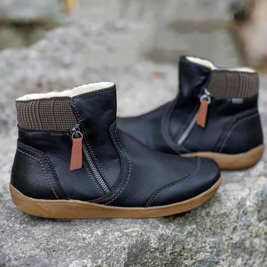 R&B | Hochwertige Lederschuhe mit Futter für Den Winter