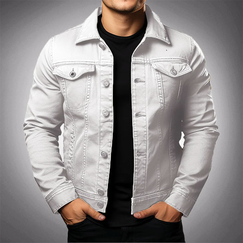 R&B | Jeansjacke Herrenjacke aus hochwertiger Baumwolle